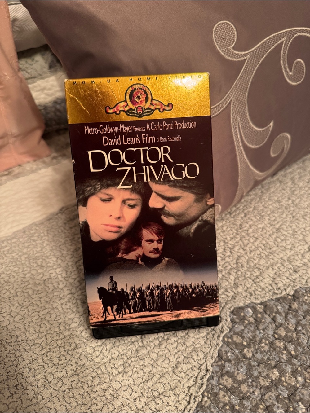 Doctor Zhivago Classic Home Video - Gold and Brown